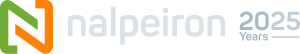 nalpeiron logo white text